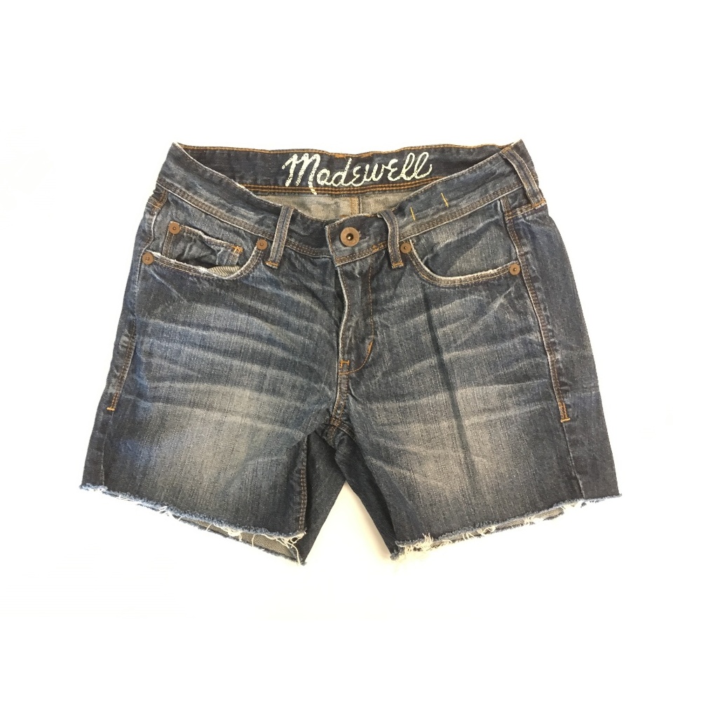 Madewell - Demin Shorts - blue dark wash - 24